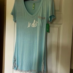 Sleep shirt for the newly engaged.